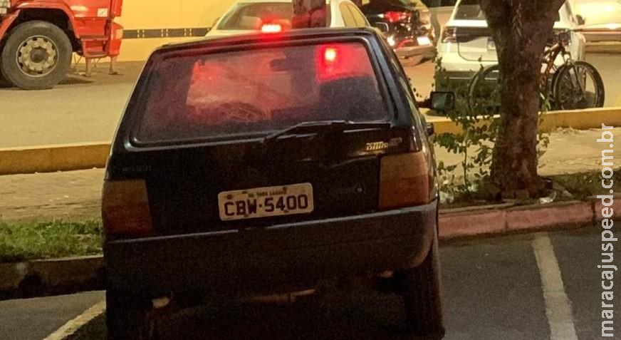 Criminosos furtam Fiat Uno no Centro de Três Lagoas e desaparecem sem deixar rastros Criminosos furtam Fiat Uno no Centro de Três Lagoas e desaparecem sem deixar rastros