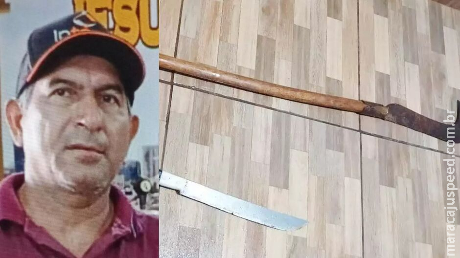 Enteado mata padrasto com facão em Amambai; mãe tentou impedir Enteado mata padrasto com facão em Amambai; mãe tentou impedir