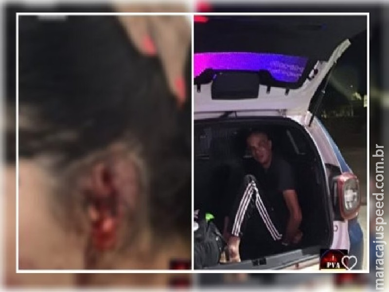Homem arranca pedaço da orelha da esposa aos dentes em MT Homem arranca pedaço da orelha da esposa aos dentes em MT