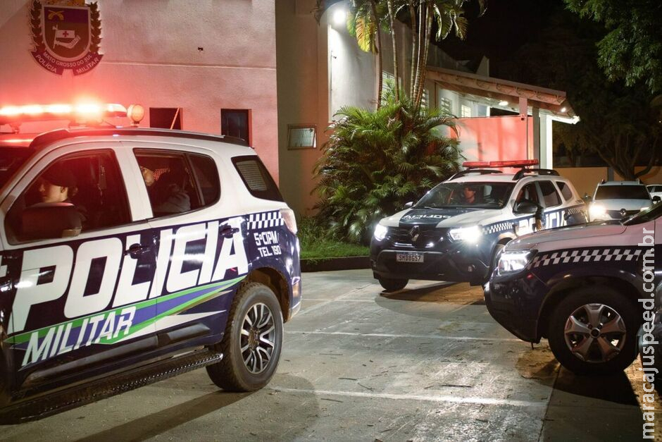 Homem desafia PM, delata bocas de fumo e agride pai de 67 anos em Três Lagoas Homem desafia PM, delata bocas de fumo e agride pai de 67 anos em Três Lagoas