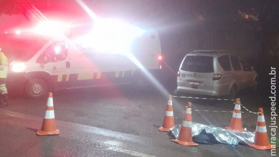 Homem é encontrado morto e suspeita é de atropelamento na BR-163, em Caarapó Homem é encontrado morto e suspeita é de atropelamento na BR-163, em Caarapó