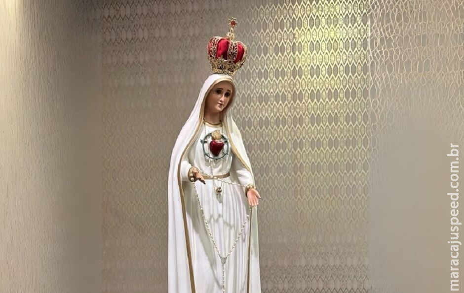 Imagem do Imaculado Coração de Maria é devolvida após ser furtada de Santuário em MS Imagem do Imaculado Coração de Maria é devolvida após ser furtada de Santuário em MS