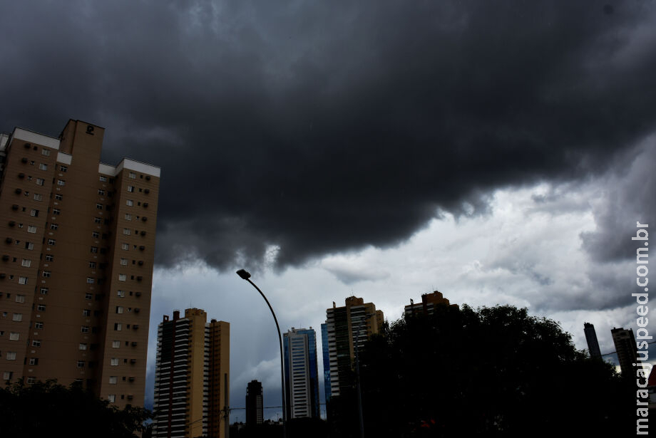 Inmet coloca MS em alerta de tempestade para esta quinta Inmet coloca MS em alerta de tempestade para esta quinta
