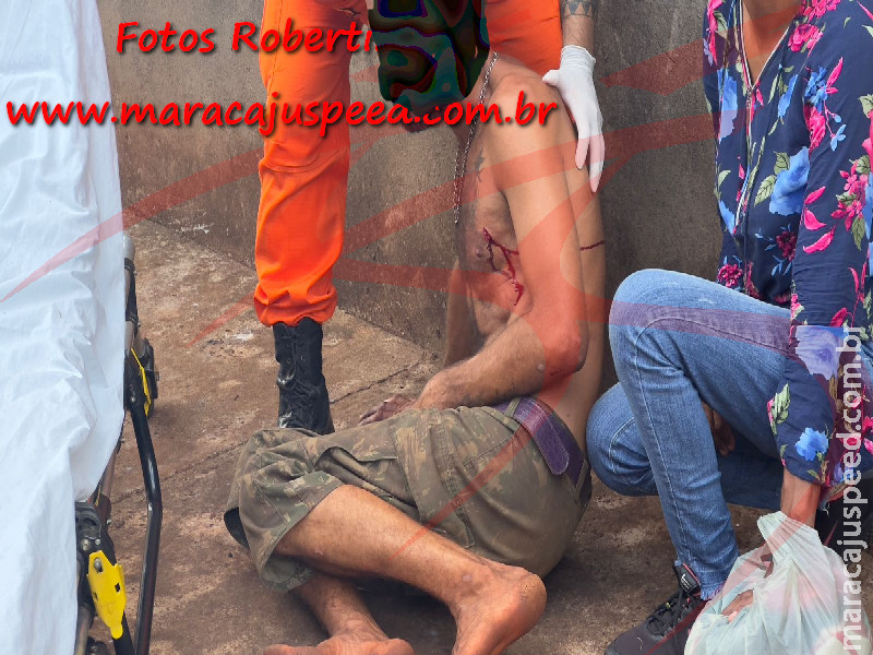 Maracaju: Bombeiros socorrem vítima de esfaqueamento na Vila Juquita; autora é presa