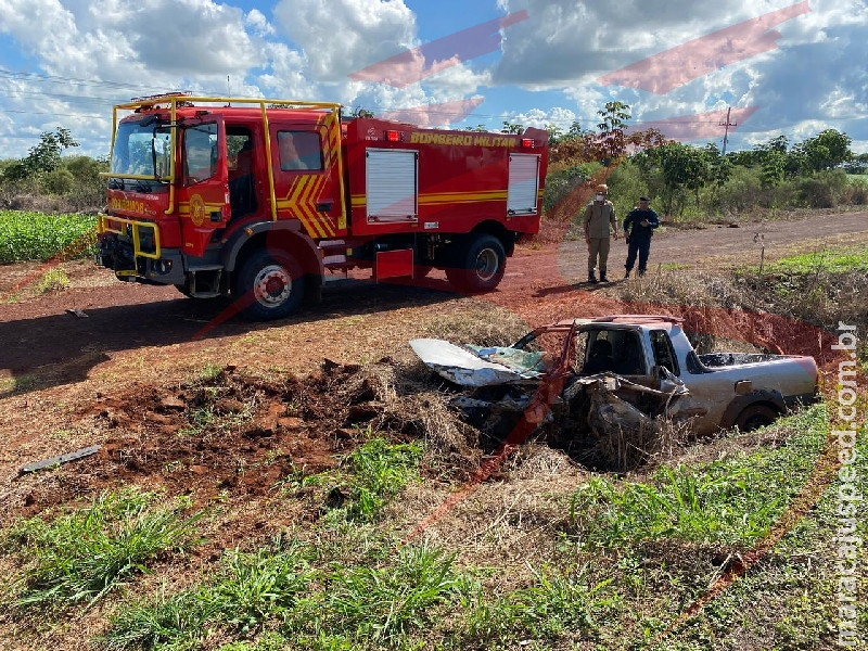 Maracaju: Homem que tentava suicídio se envolve em acidente com carreta na MS-157 Maracaju: Homem que tentava suicídio se envolve em acidente com carreta na MS-157