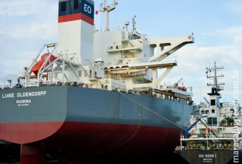 Petrobras abastece navio da Vale com mistura de óleo de cozinha usado Petrobras abastece navio da Vale com mistura de óleo de cozinha usado