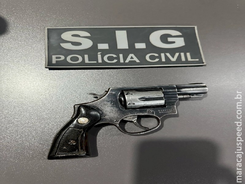 Polícia civil de Ivinhema prende homem por tentativa de homicídio e porte ilegal de arma de fogo Polícia civil de Ivinhema prende homem por tentativa de homicídio e porte ilegal de arma de fogo