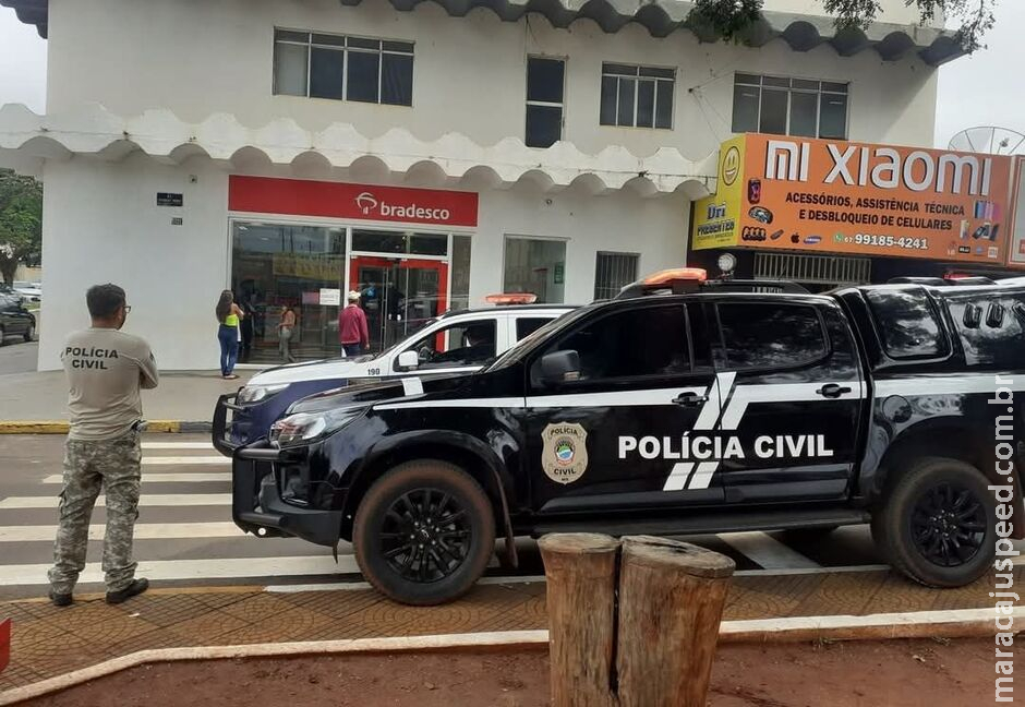 Segurança é encontrado morto em agência bancária de Iguatemi