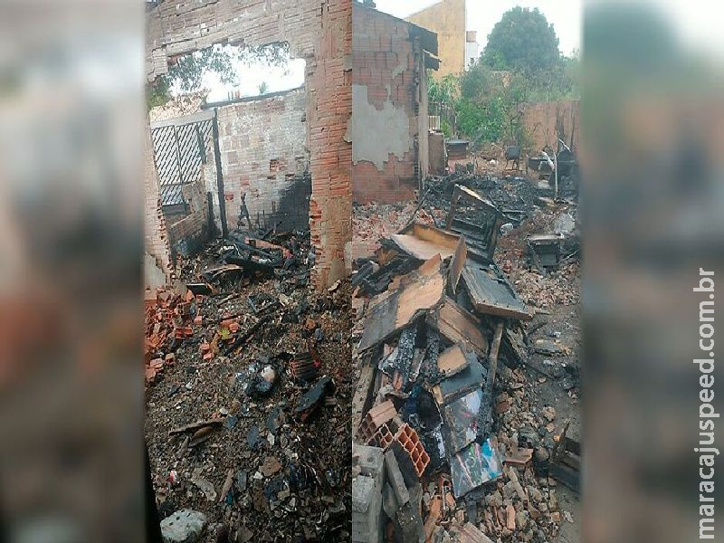 Após incêndio, família vive em casa cedida e precisa de ajuda para recomeçar no Jardim Imá Após incêndio, família vive em casa cedida e precisa de ajuda para recomeçar no Jardim Imá