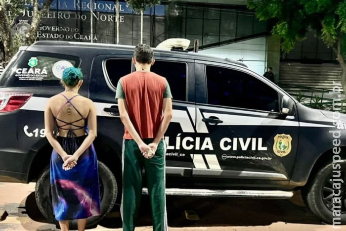 Casal é preso suspeito de matar bebê de 1 mês no Ceará Casal é preso suspeito de matar bebê de 1 mês no Ceará