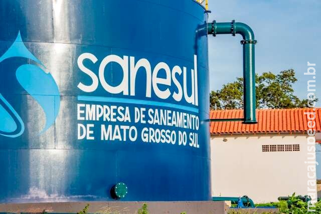 Contas de água terão aumento de até 5,53% em cidades atendidas pela Sanesul