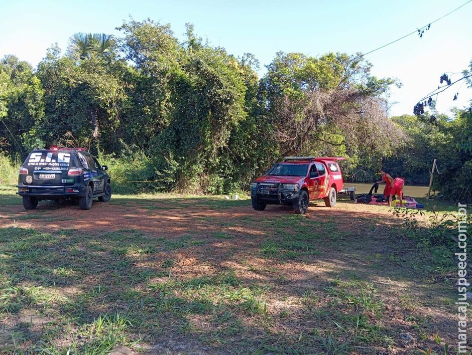 Corpo de mulher desaparecida é encontrado no rio Aporé, em Cassilândia Corpo de mulher desaparecida é encontrado no rio Aporé, em Cassilândia