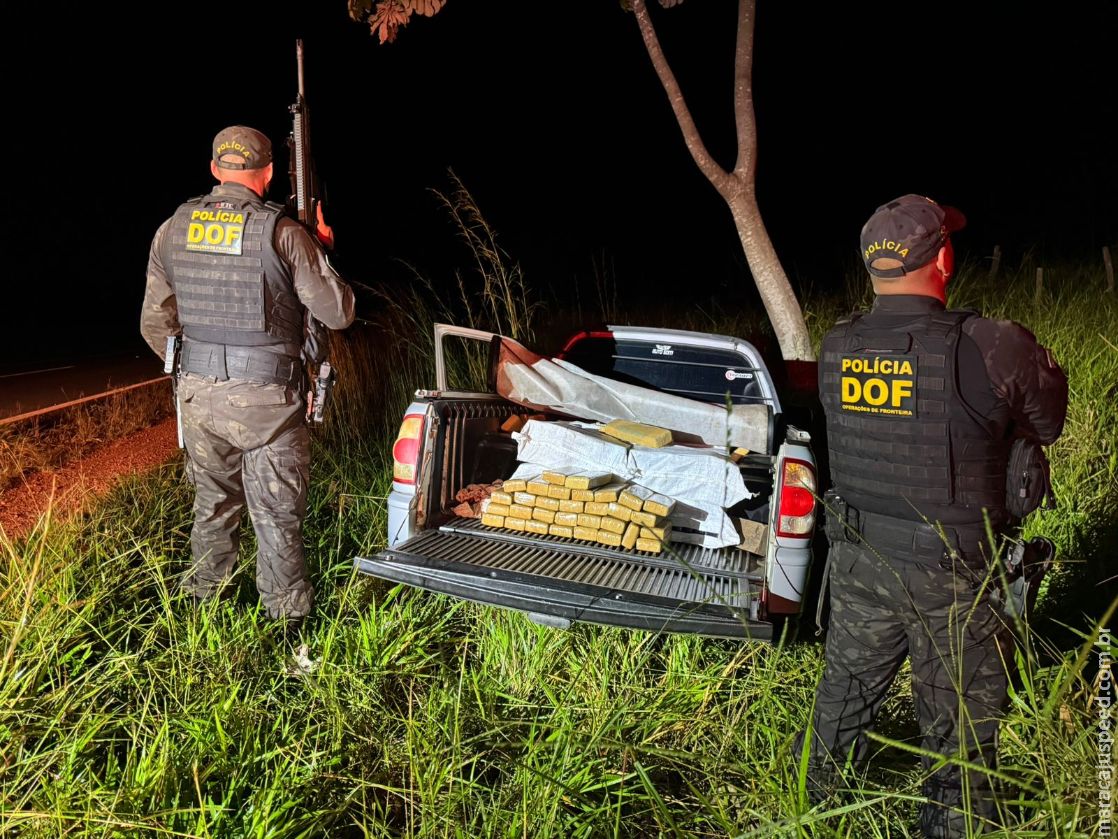 DOF apreende mais de 400 quilos de drogas em Ponta Porã DOF apreende mais de 400 quilos de drogas em Ponta Porã