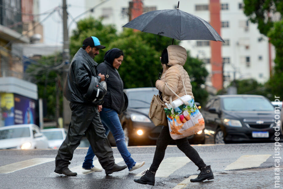 Frente fria chega no fim de semana e mínima pode chegar a 12°C em MS Frente fria chega no fim de semana e mínima pode chegar a 12°C em MS