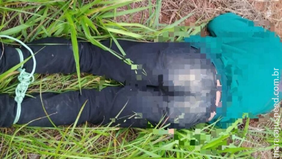 Homem é encontrado morto e com as pernas amarradas na fronteira Homem é encontrado morto e com as pernas amarradas na fronteira