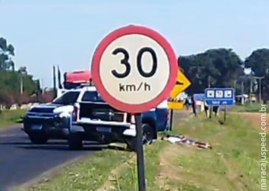 Homem morre em confronto com a PM em Chapadão do Sul Homem morre em confronto com a PM em Chapadão do Sul