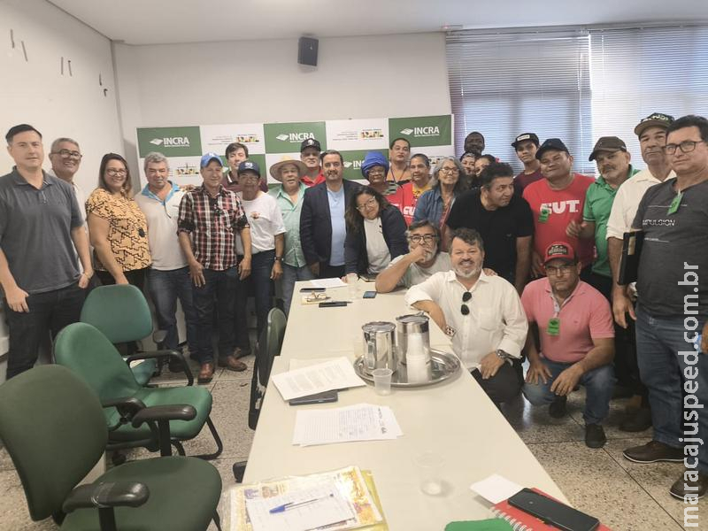 Maracaju: Após 13 anos de espera, Acampamento Cachoeira e STRM cobram resposta do INCRA e ameaçam bloqueios em rodovias Maracaju: Após 13 anos de espera, Acampamento Cachoeira e STRM cobram resposta do INCRA e ameaçam bloqueios em rodovias
