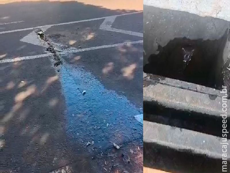 Moradores denunciam vazamento de água em frente ao cemitério Santo Amaro