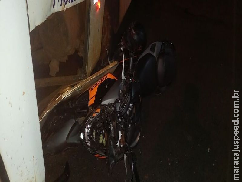 Motociclista fica gravemente ferido após ser fechado por ônibus em Três Lagoas Motociclista fica gravemente ferido após ser fechado por ônibus em Três Lagoas