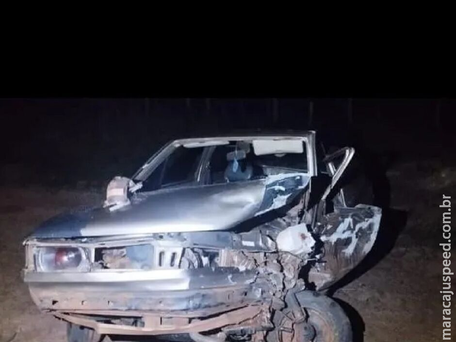 Motorista bêbado causa acidente e deixa três feridos na MS-338 Motorista bêbado causa acidente e deixa três feridos na MS-338