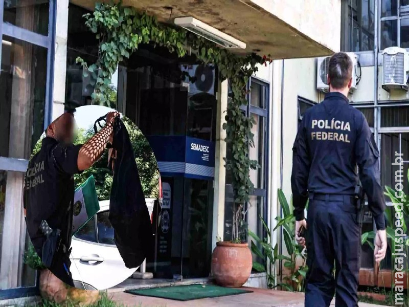 PF apreende equipamentos, documentos e veículos em operação contra grilagem de terra em MS PF apreende equipamentos, documentos e veículos em operação contra grilagem de terra em MS