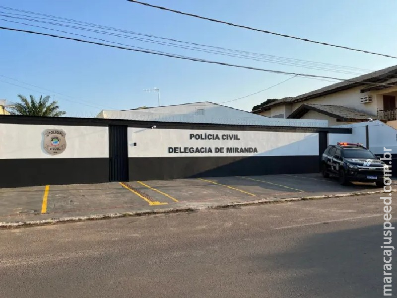 Polícia Civil prende em flagrante suspeito de tentativa de homicídio em Miranda