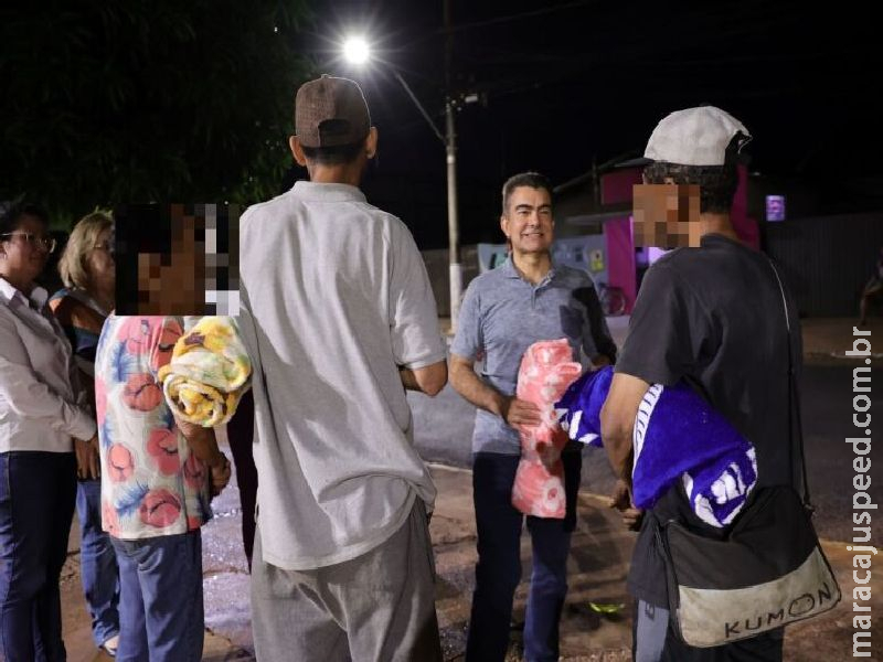 Prefeitura distribui cobertores para pessoas em situação de vulnerabilidade social Prefeitura distribui cobertores para pessoas em situação de vulnerabilidade social
