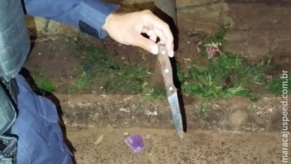 Rapaz é esfaqueado ao tentar separar briga de casal em Terenos