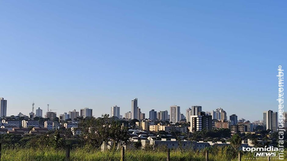 Tempo firme e calor ganham força em MS nesta terça-feira Tempo firme e calor ganham força em MS nesta terça-feira