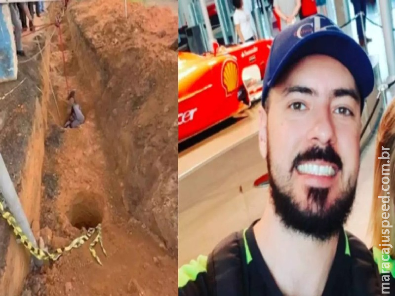 Bombeiros resgatam de buraco corpo de empresário encontrado morto no Autódromo de Interlagos Bombeiros resgatam de buraco corpo de empresário encontrado morto no Autódromo de Interlagos
