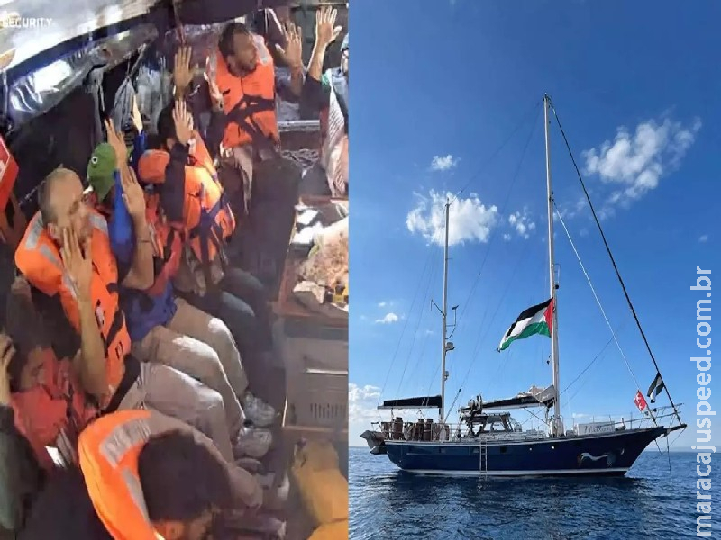 Brasil pede libertação de ativistas detidos a caminho de Gaza Brasil pede libertação de ativistas detidos a caminho de Gaza