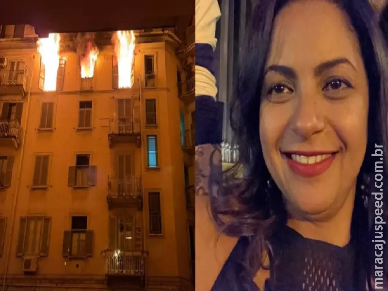 Brasileira morre ao pular de prédio para escapar de incêndio na Itália Brasileira morre ao pular de prédio para escapar de incêndio na Itália