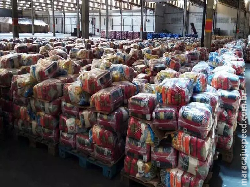 Conab distribui 127,7 toneladas de alimentos a indígenas de MS Conab distribui 127,7 toneladas de alimentos a indígenas de MS