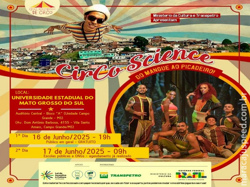 Do Mangue ao Cerrado: Trupe pernambucana traz a arte de Chico Science para Campo Grande