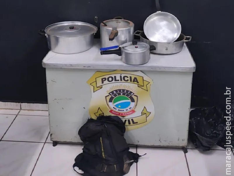 Durante operação “Integrar I”, Polícia Civil prende autor de furto em Naviraí Durante operação “Integrar I”, Polícia Civil prende autor de furto em Naviraí