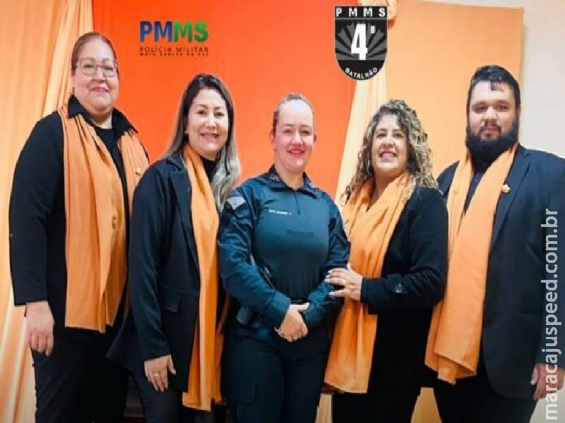 Em Ponta Porã, PROMUSE do 4º BPM participa de solenidade de encerramento do “Maio Laranja” Em Ponta Porã, PROMUSE do 4º BPM participa de solenidade de encerramento do “Maio Laranja”