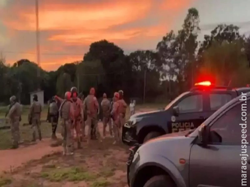 Indígenas de Amambai protestam contra prisões de lideranças da aldeia Limão Verde Indígenas de Amambai protestam contra prisões de lideranças da aldeia Limão Verde