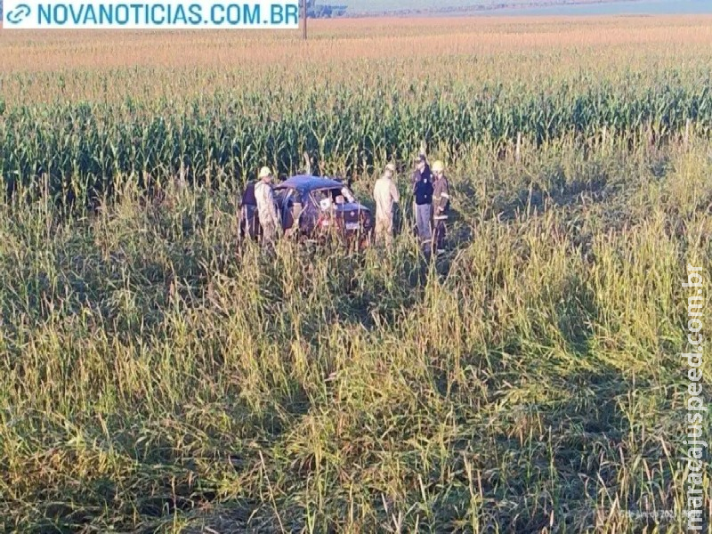 Motorista perde controle e mulher morre ao ser arremessada de carro na BR-376 Motorista perde controle e mulher morre ao ser arremessada de carro na BR-376