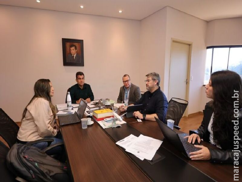 Município oferece à MS Gás duas áreas para instalação de ramal Município oferece à MS Gás duas áreas para instalação de ramal
