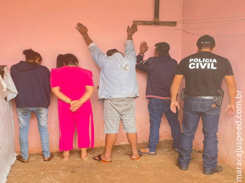 Polícia Civil desarticula ponto de tráfico na Vila Juquita durante investigação de feminicídio em Maracaju