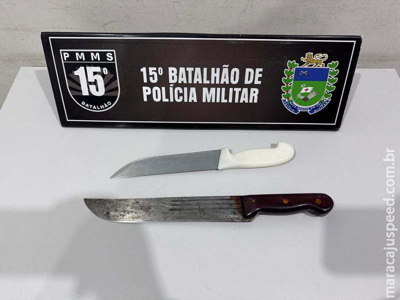 Polícia Militar intervém e evita tragédia em caso de violência doméstica em Maracaju