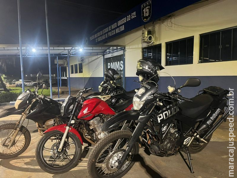 Polícia Militar Prende Motociclista por Direção Perigosa em Maracaju Polícia Militar Prende Motociclista por Direção Perigosa em Maracaju