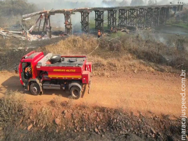 Um ano após incêndios, Agesul ainda não reconstruiu pontes queimadas no Pantanal