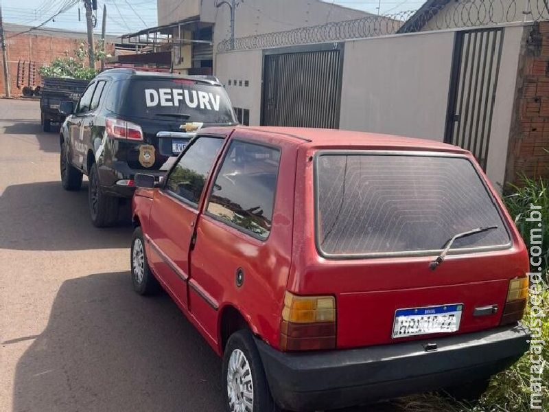 Veículo é recuperado um dia após ser furtado