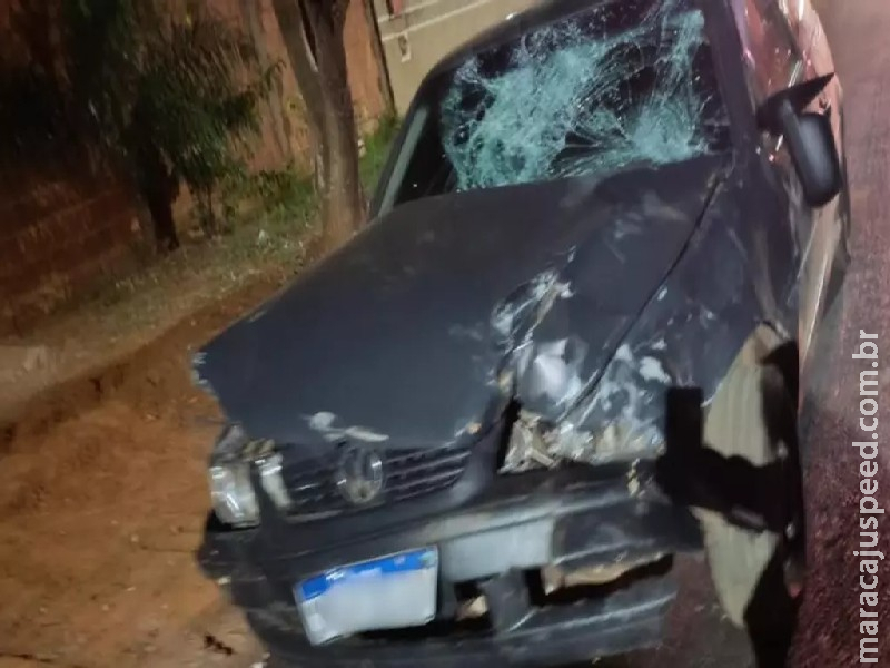 Atropelado há quase duas semanas, motoentregador continua internado em estado grave
