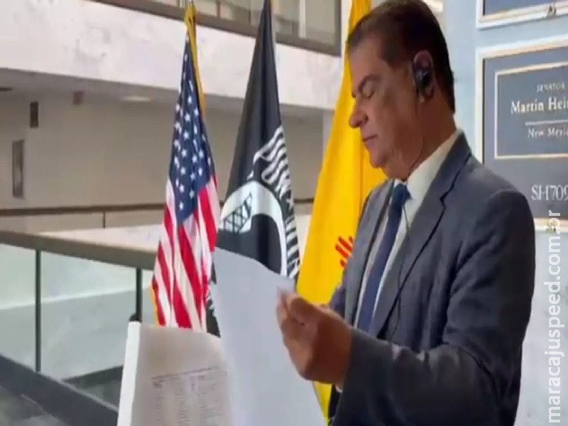 Comitiva brasileira entrega cartas mostrando o que os EUA perdem com tarifaço de Trump