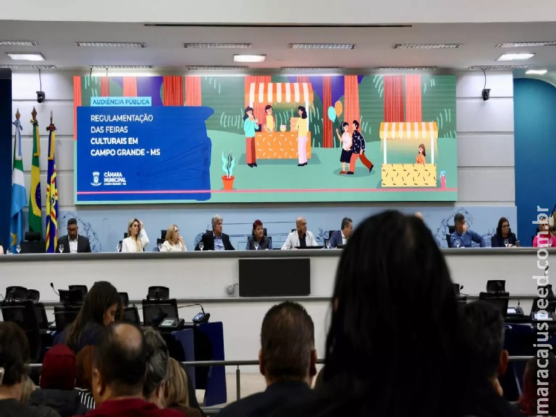 Em audiência pública, expositores de feiras livres e culturais pedem mais estrutura e apoio Em audiência pública, expositores de feiras livres e culturais pedem mais estrutura e apoio