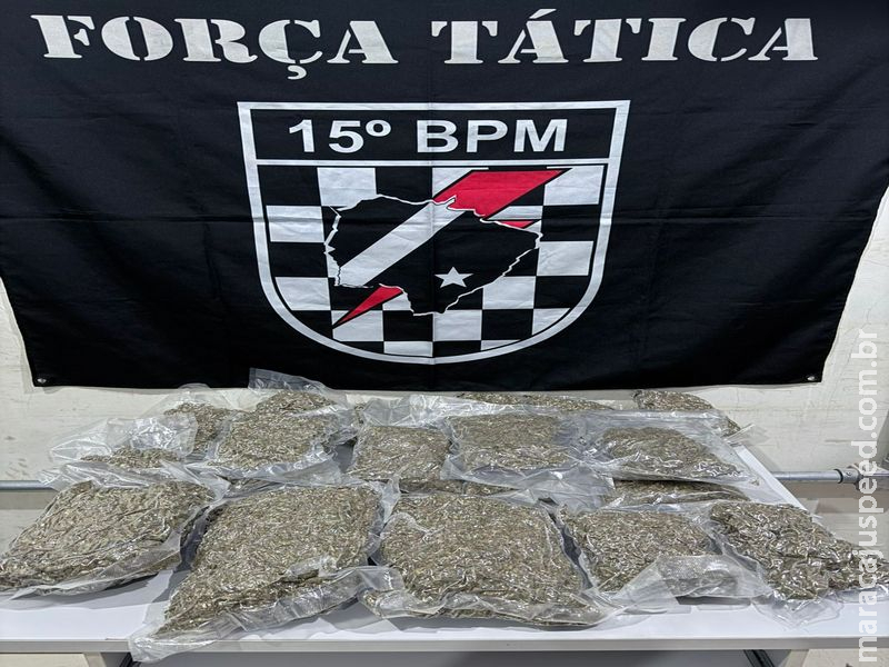 Força Tática do 15º BPM desmantela esquema de tráfico de drogas em ônibus na BR-267, em Maracaju Força Tática do 15º BPM desmantela esquema de tráfico de drogas em ônibus na BR-267, em Maracaju