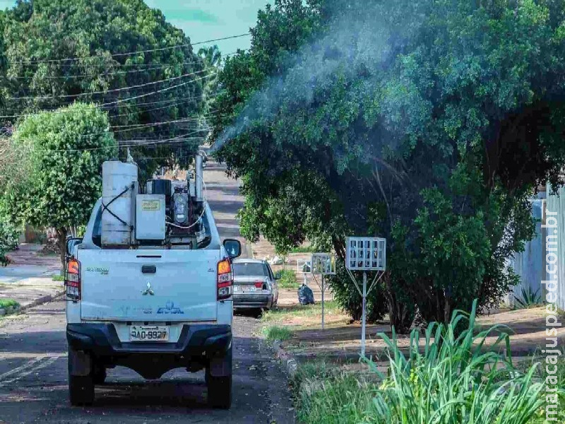 Fumacê amplia o combate à dengue em dois bairros de Campo Grande; confira Fumacê amplia o combate à dengue em dois bairros de Campo Grande; confira