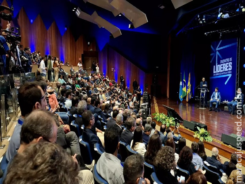 Investir nas pessoas faz o Estado girar, diz Riedel durante o evento Encontro de Líderes Investir nas pessoas faz o Estado girar, diz Riedel durante o evento Encontro de Líderes